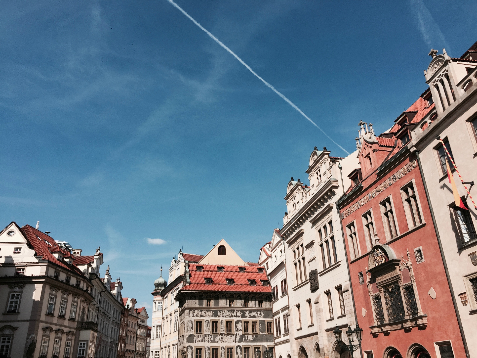Sunset in Prague